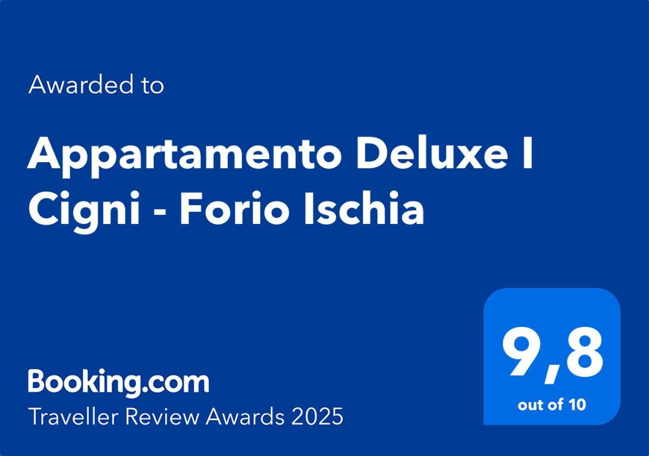 Appartamento Deluxe I Cigni - Forio 伊斯基亚 外观 照片